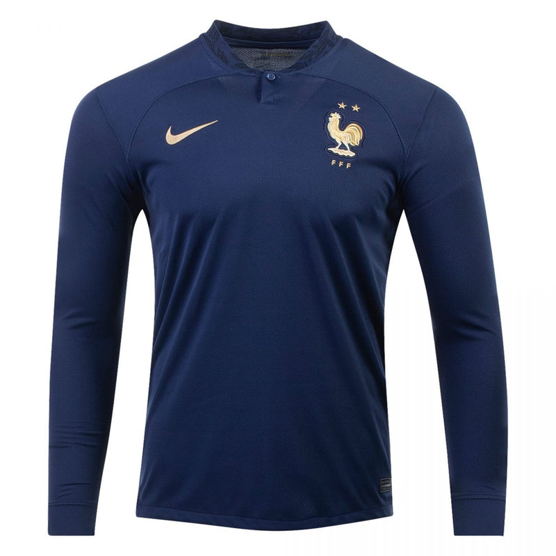 Camiseta Francia 22/23 Manga Larga I (Home) - Hombre - Nike