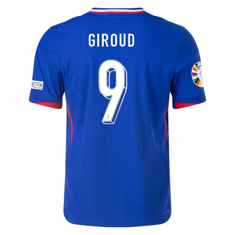 Camiseta Olivier Giroud Francia 24/25 Versión del Jugador I (Home) - Hombre - Nike