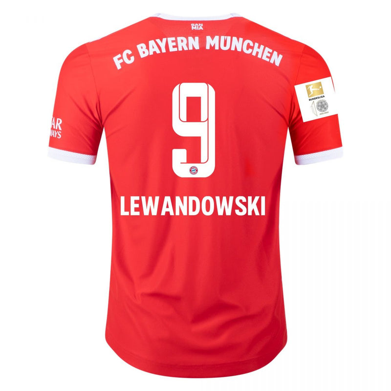 Camiseta Robert Lewandowski Bayern Múnich 22/23 Versión del Jugador I (Home) - Hombre - Adidas