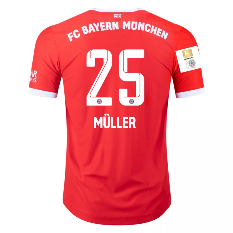 Camiseta Thomas Müller Bayern Múnich 22/23 Versión del Jugador I (Home) - Hombre - Adidas