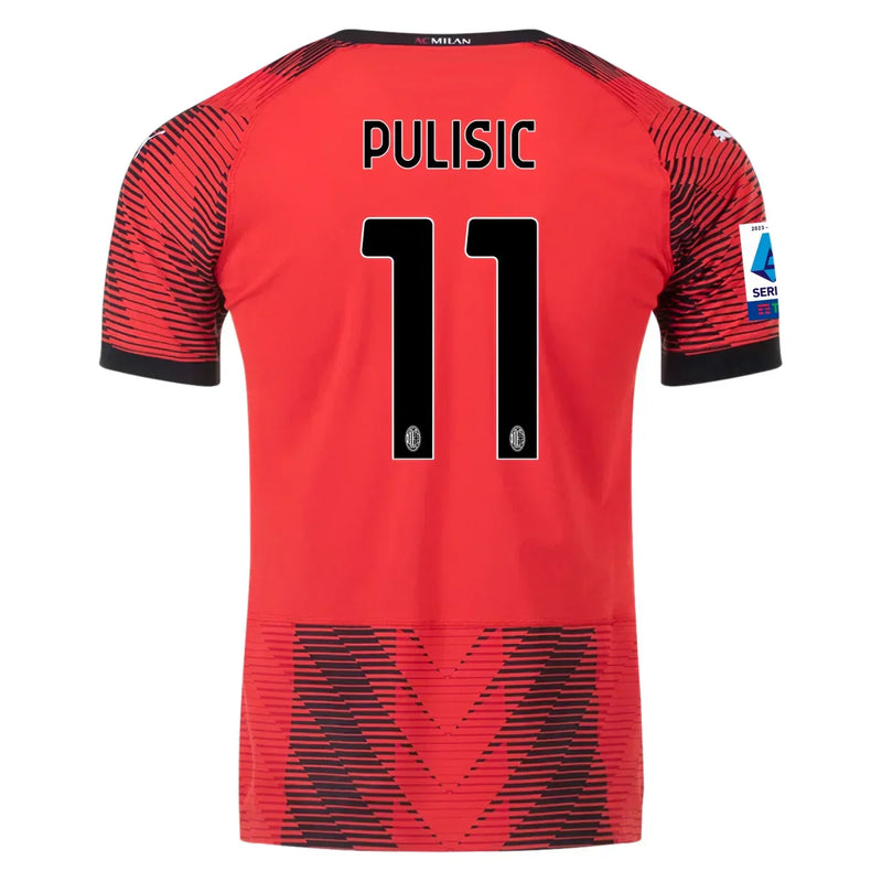 Camiseta Christian Pulisic AC Milan 23/24 Versión del Jugador I (Home) - Hombre - PUMA