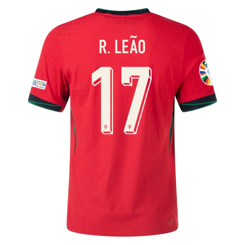 Camiseta Rafael Leão Portugal 24/25 Versión del Jugador I (Home) - Hombre - Nike