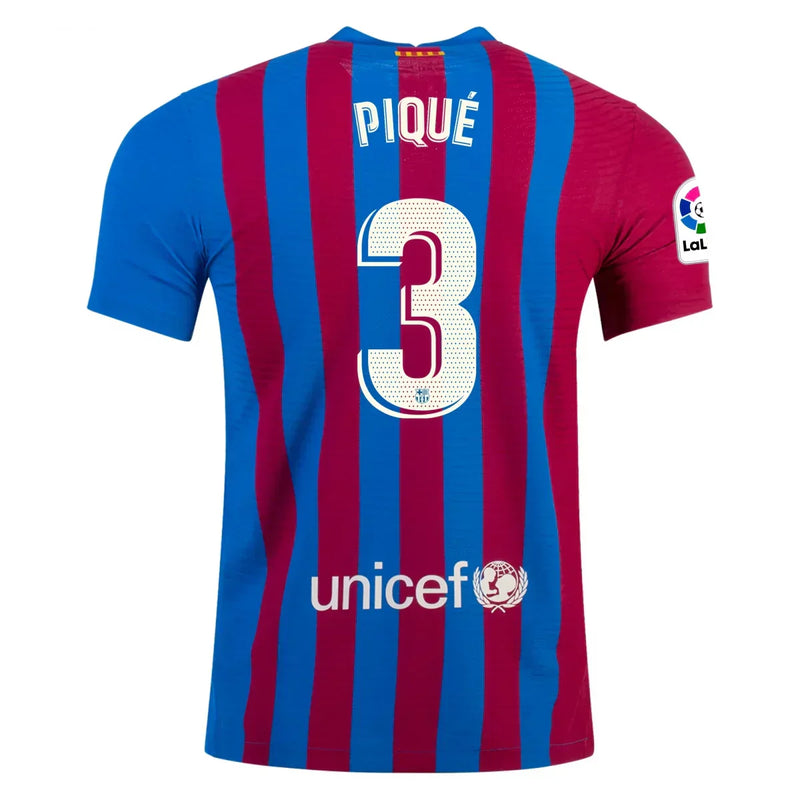 Camiseta Gerard Piqué Barcelona 21/22 Versión del Jugador I (Home) - Hombre - Nike