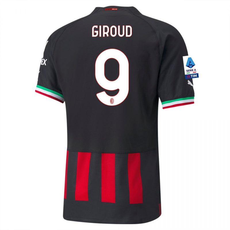 Camiseta Olivier Giroud AC Milan 22/23 Versión del Jugador I (Home) - Hombre - PUMA