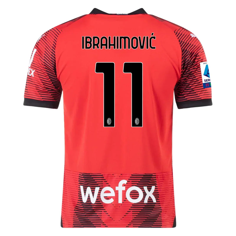 Camiseta Zlatan Ibrahimović AC Milan 23/24 I (Home) - Hombre - PUMA