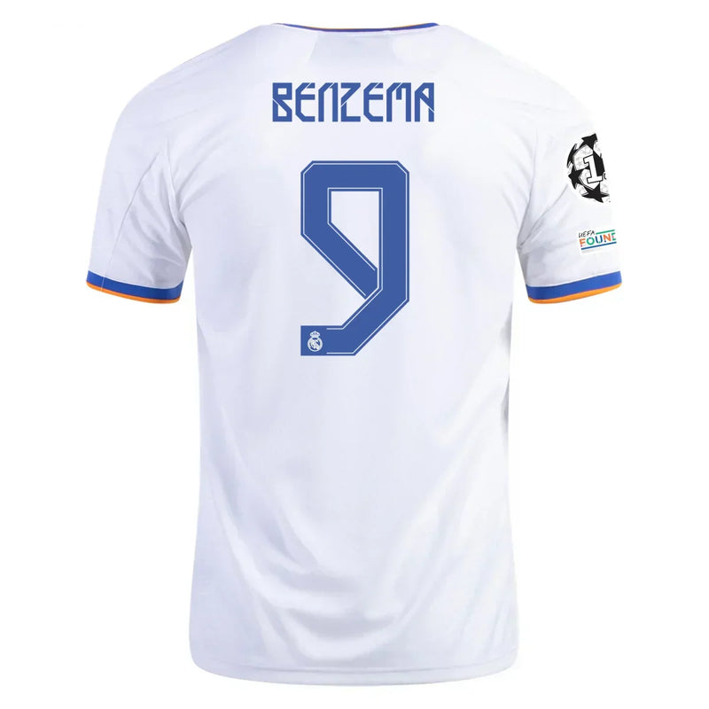 Camiseta Karim Benzema Real Madrid 21/22 Versión del Jugador I (Home) - Hombre - Adidas