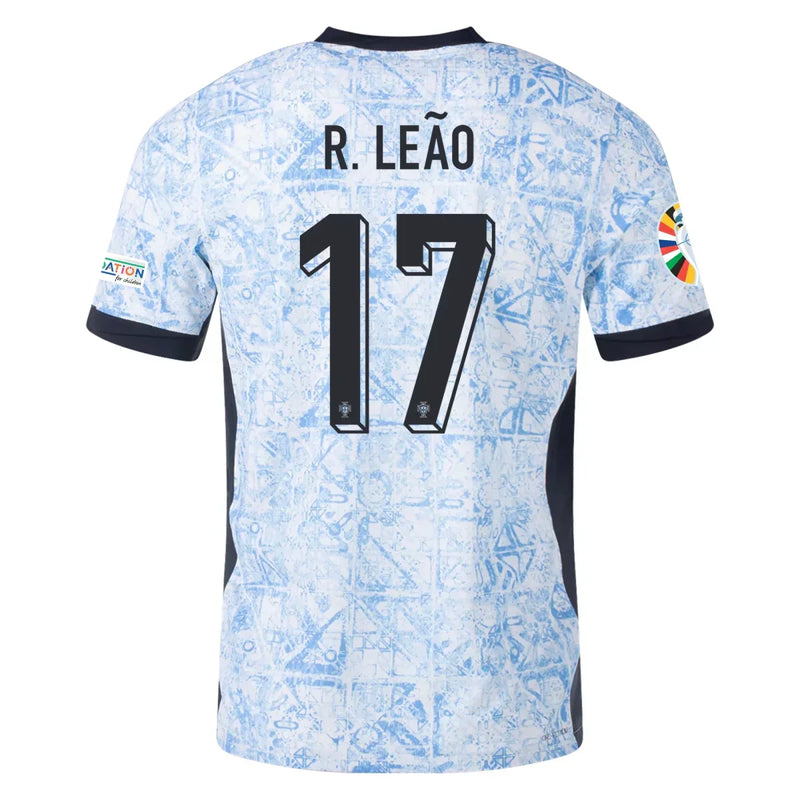 Camiseta Rafael Leão Portugal 24/25 Versión del Jugador II (Away) - Hombre - Nike