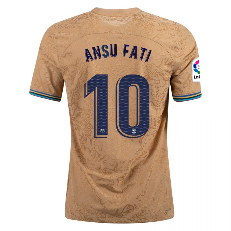 Camiseta Ansu Fati Barcelona 22/23 Versión del Jugador II (Away) - Hombre - Nike