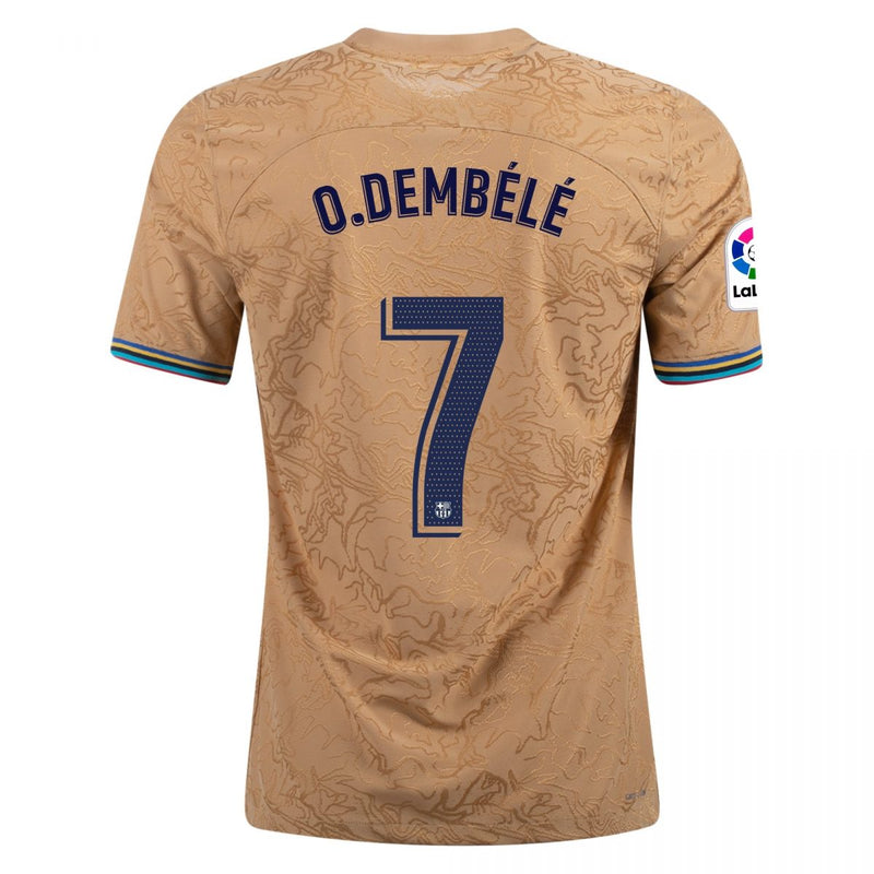 Camiseta Ousmane Dembélé Barcelona 22/23 Versión del Jugador II (Away) - Hombre - Nike