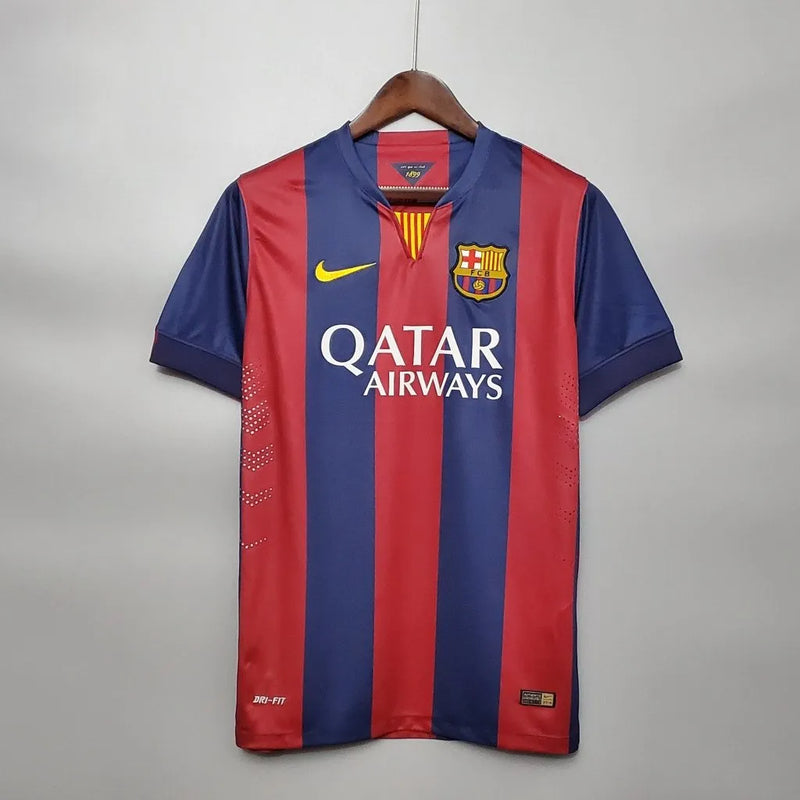 Camiseta Retro De Local Del Barcelona CF 2014/2015 - Hombre