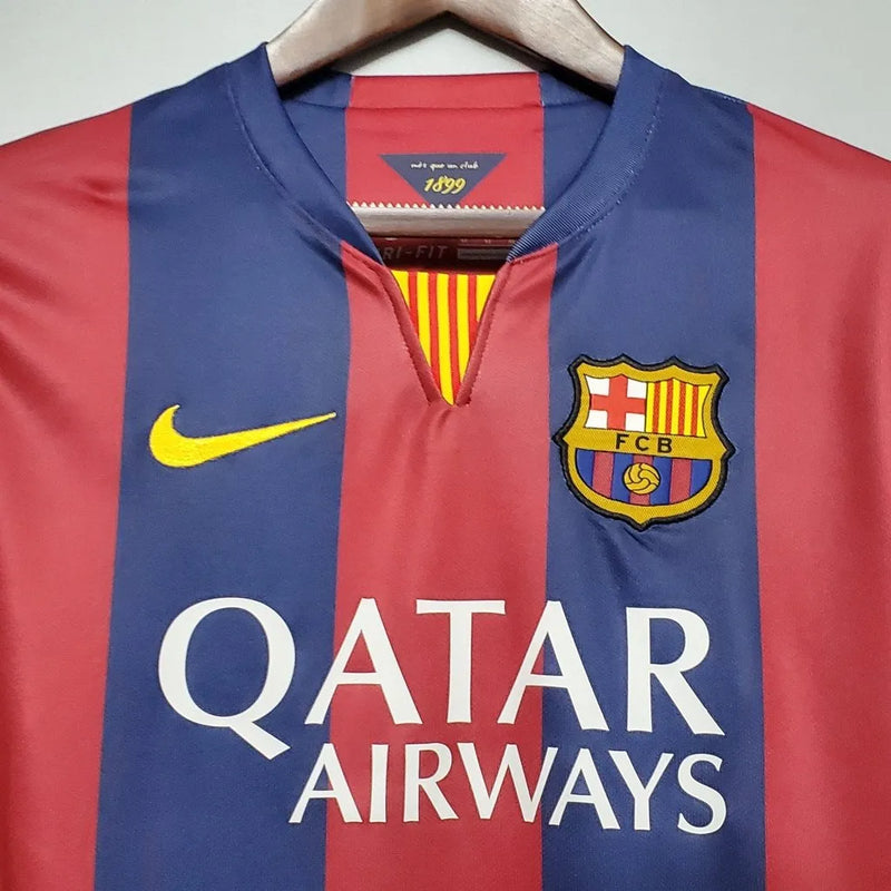 Camiseta Retro De Local Del Barcelona CF 2014/2015 - Hombre