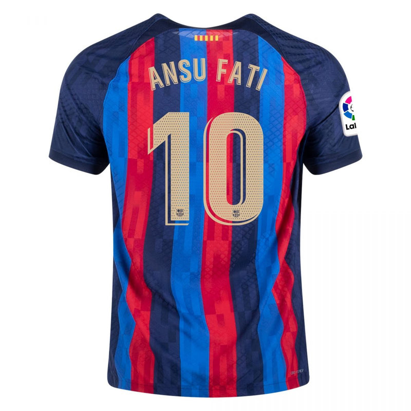 Camiseta Ansu Fati Barcelona 22/23 Versión del Jugador I (Home) - Hombre - Nike