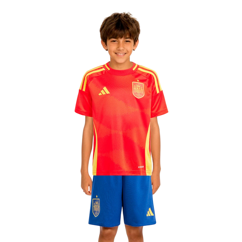 Conjunto Niños España Primera Equipacíon EUROCOPA 2024 + 5 REGALOS 🎁